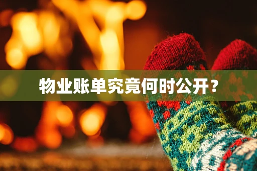 物业账单究竟何时公开？