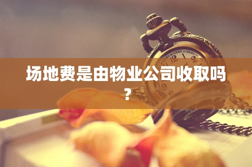 场地费是由物业公司收取吗？