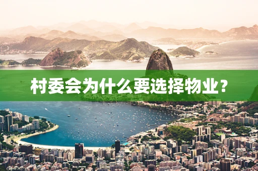 村委会为什么要选择物业？