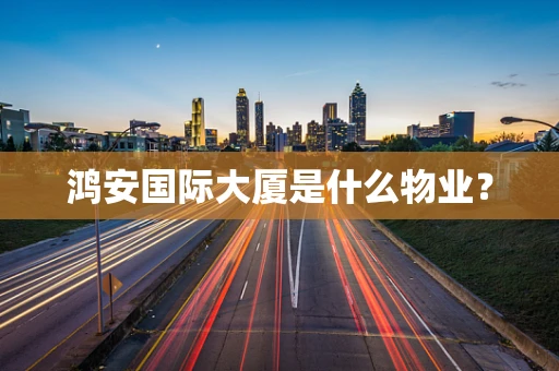 鸿安国际大厦是什么物业？