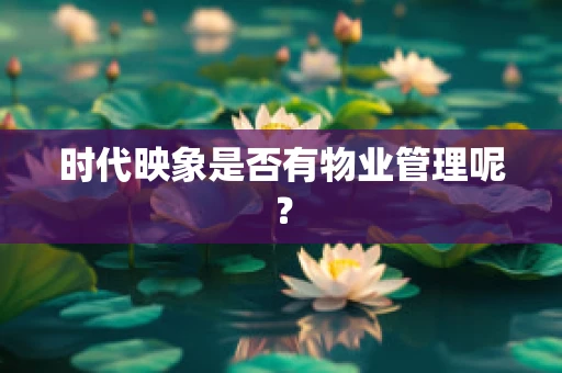 时代映象是否有物业管理呢？