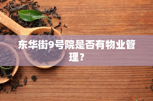 东华街9号院是否有物业管理？