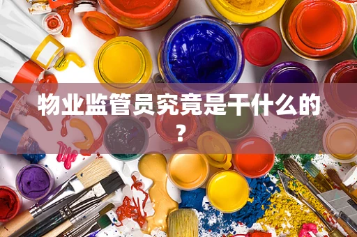 物业监管员究竟是干什么的？