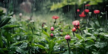 物业顶着大雨浇花算违法吗？