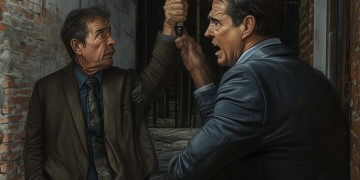 物业拿刀砍人违法吗？