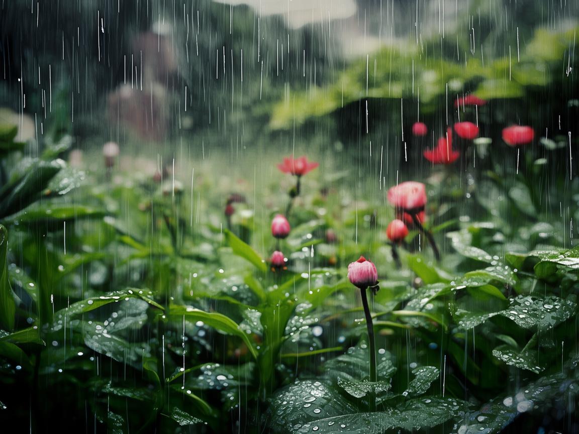物业顶着大雨浇花算违法吗？